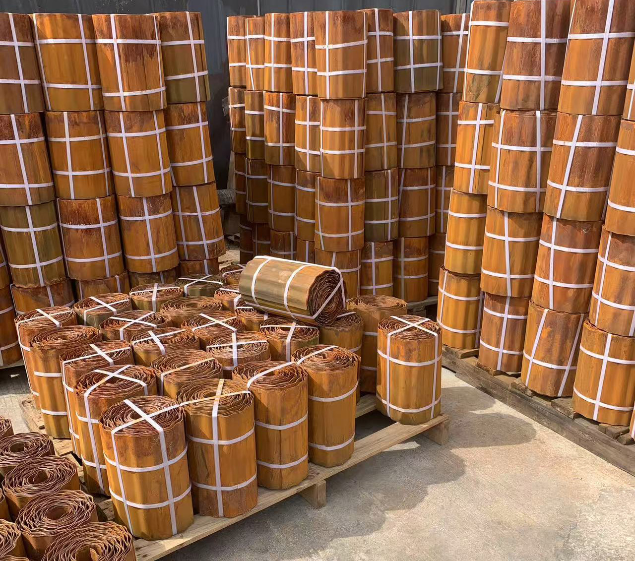 岳阳耐候钢花园围边